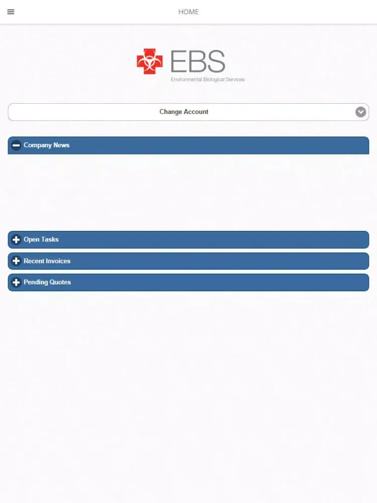 Environmental Biological Services iPad 應用截圖