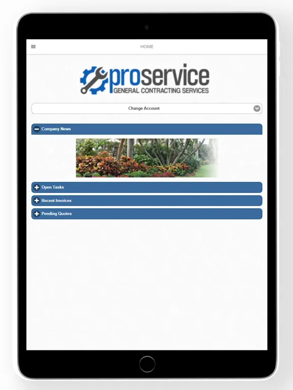 My Customer Connect iPad  Screenshots