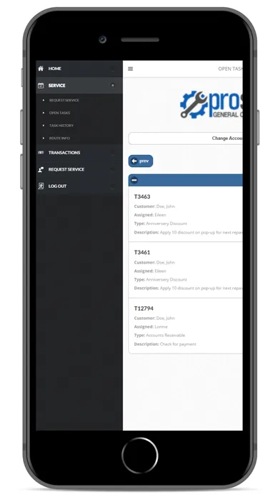 My Customer Connect Screenshots
