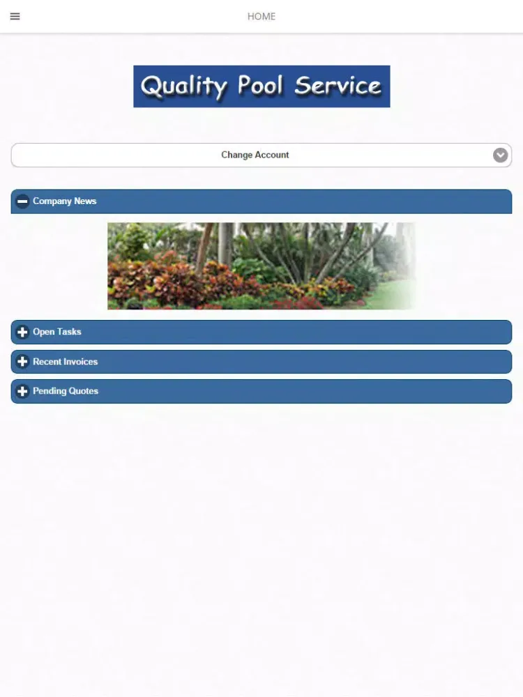 Quality Pool Service iPad  Ekran Görüntüleri