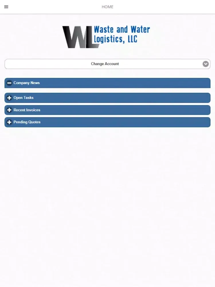Waste and Water Logistics iPad  Ekran Görüntüleri