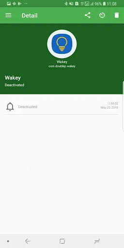 Notification History Screenshots