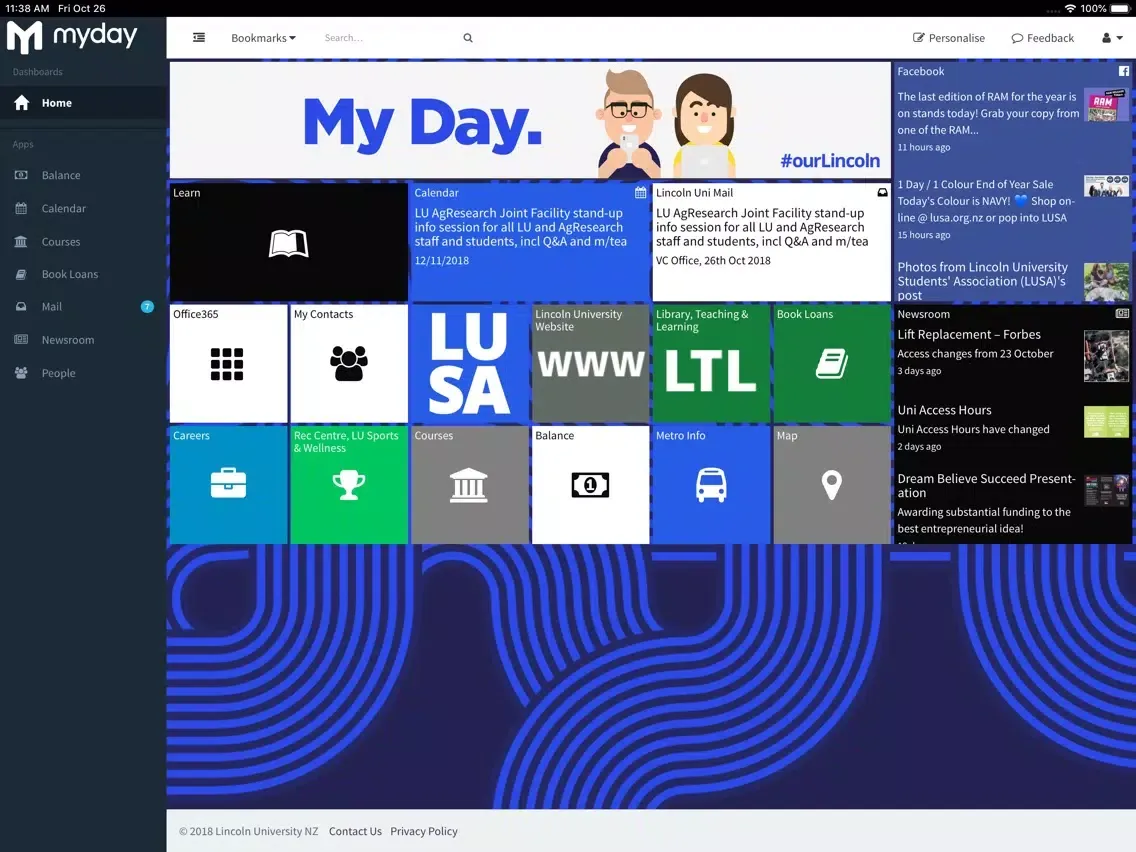 تصاویر Lincoln myday iPad 