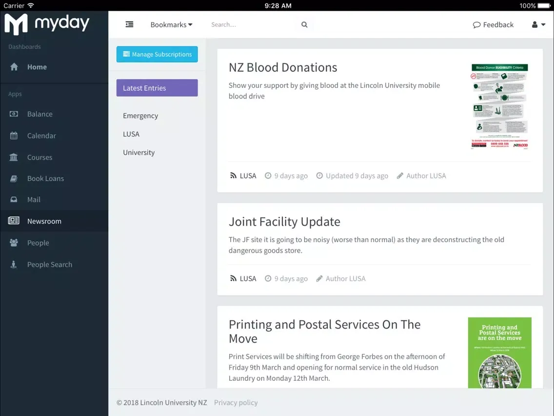 تصاویر Lincoln myday iPad 