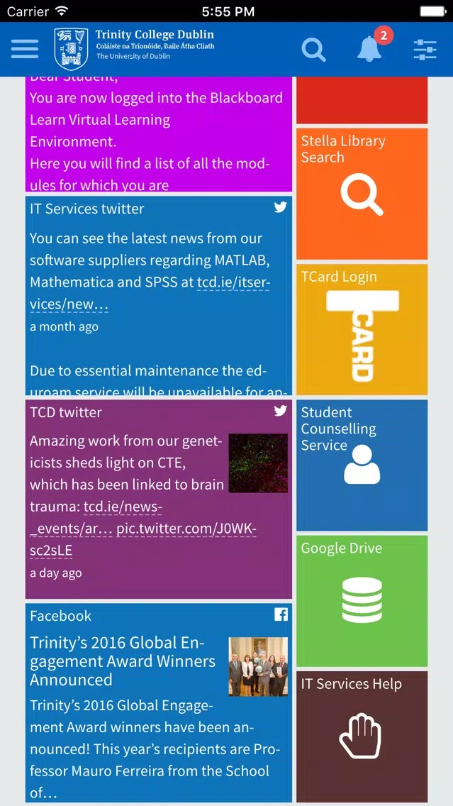 Screenshot di Trinity myday