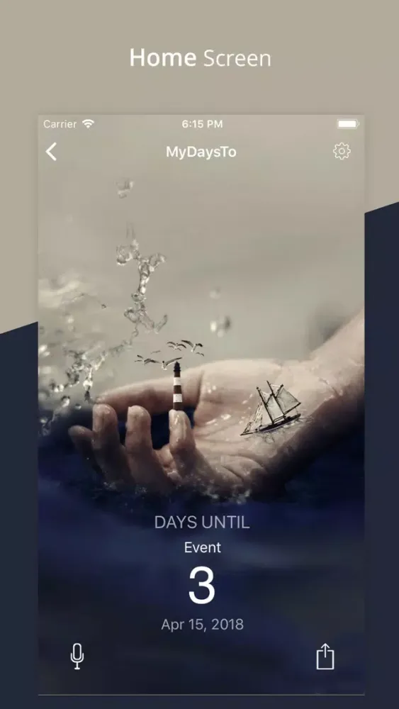 Capturas de pantalla de MyDaysTo