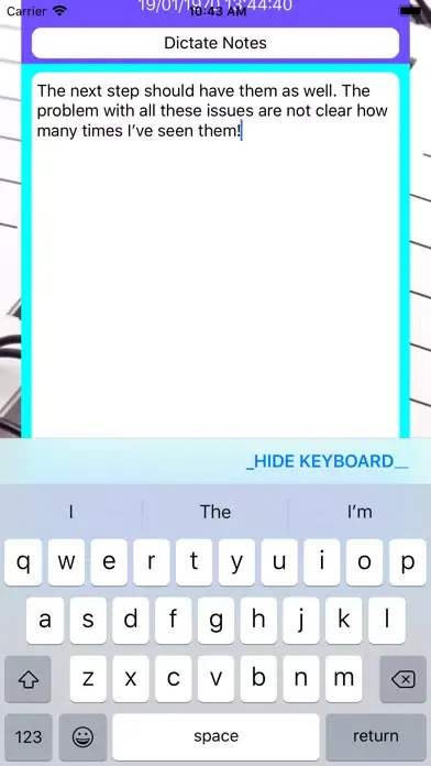 My Simple Notes - Dictate应用截图