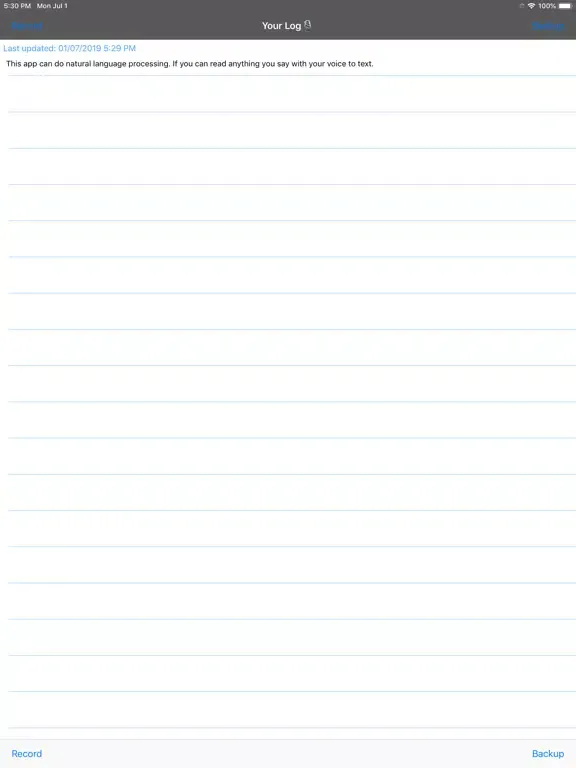 Captain's Personal Log iPad  Screenshots