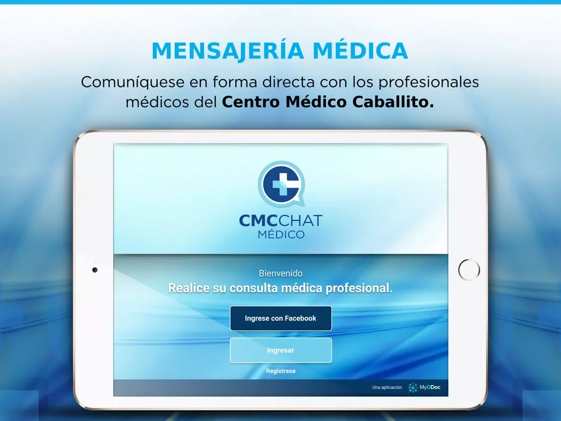 CMC Chat Médico iPad 應用截圖