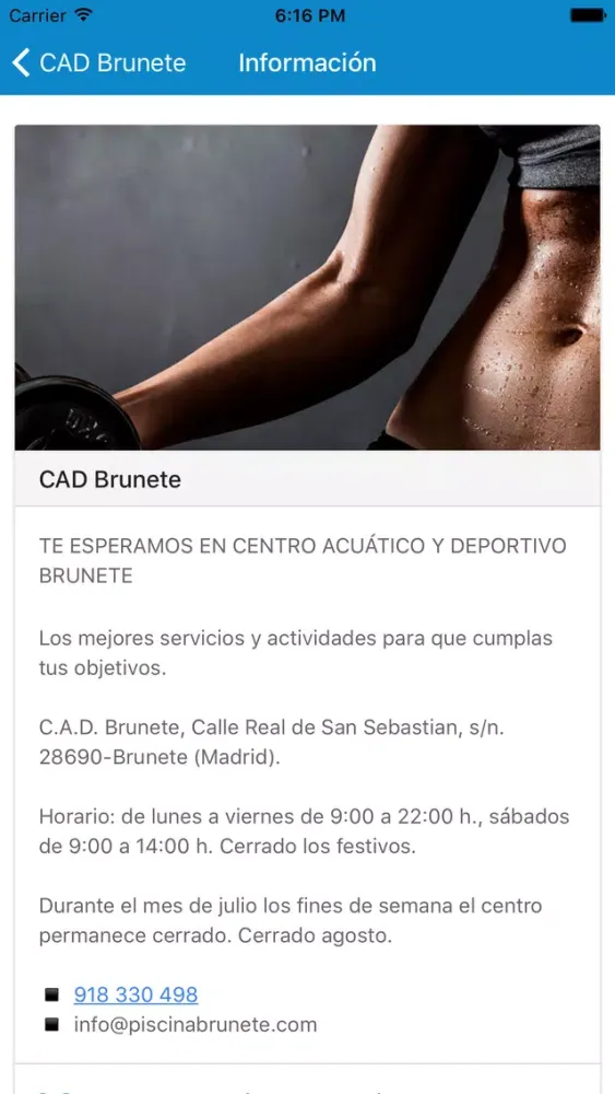 Tangkapan layar CAD Brunete