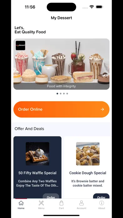 My Dessert - Order Food Online应用截图