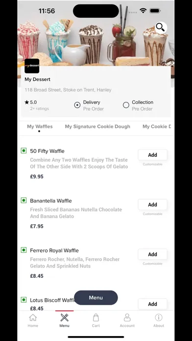 My Dessert - Order Food Online应用截图