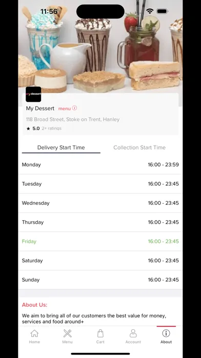 My Dessert - Order Food Online应用截图