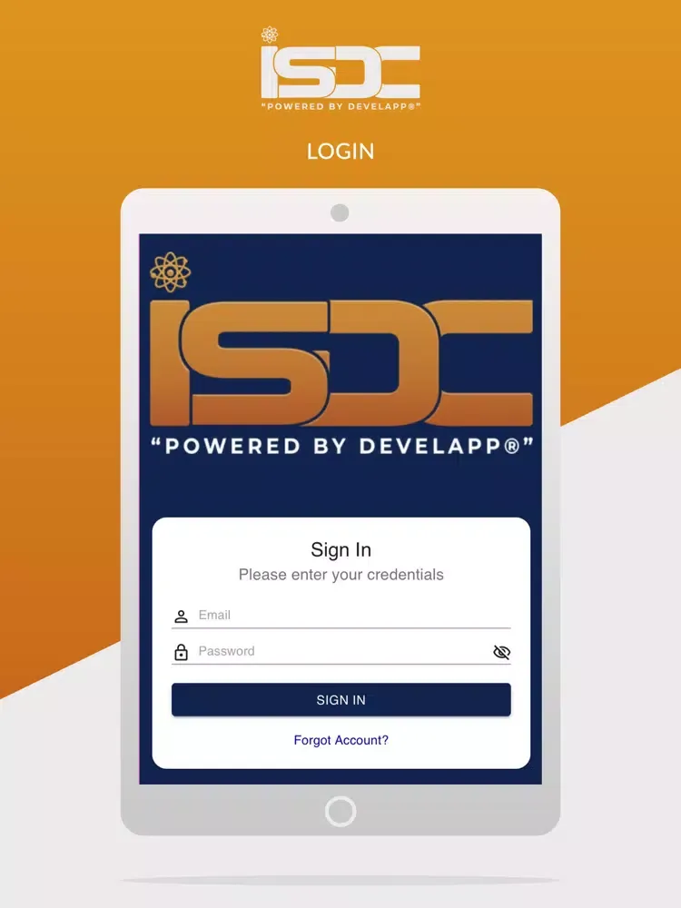 ISD Connect iPad  스크린샷