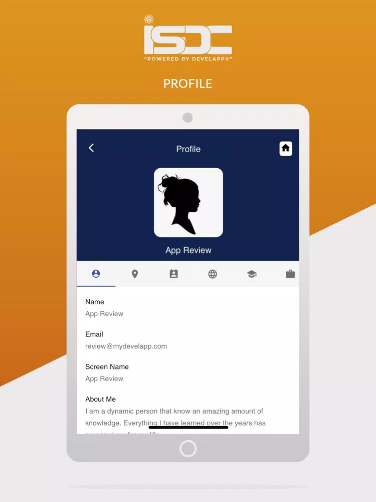 ISD Connect iPad  Screenshots