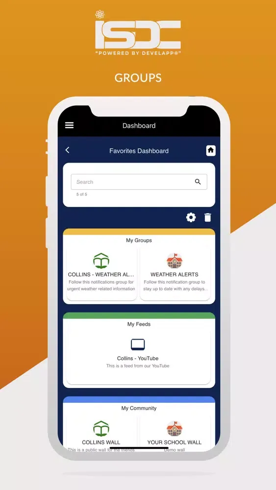 ISD Connect 스크린샷