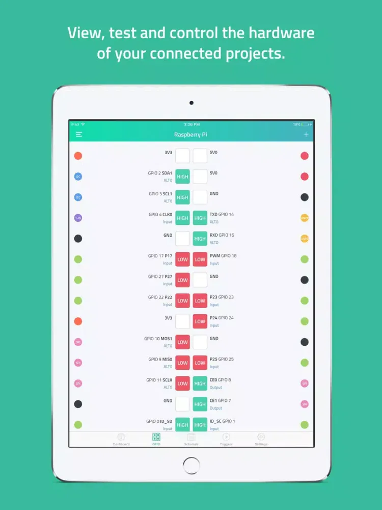 Cayenne - IoT Project Builder iPad  Screenshots