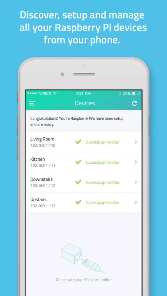 Cayenne - IoT Project Builder Screenshots