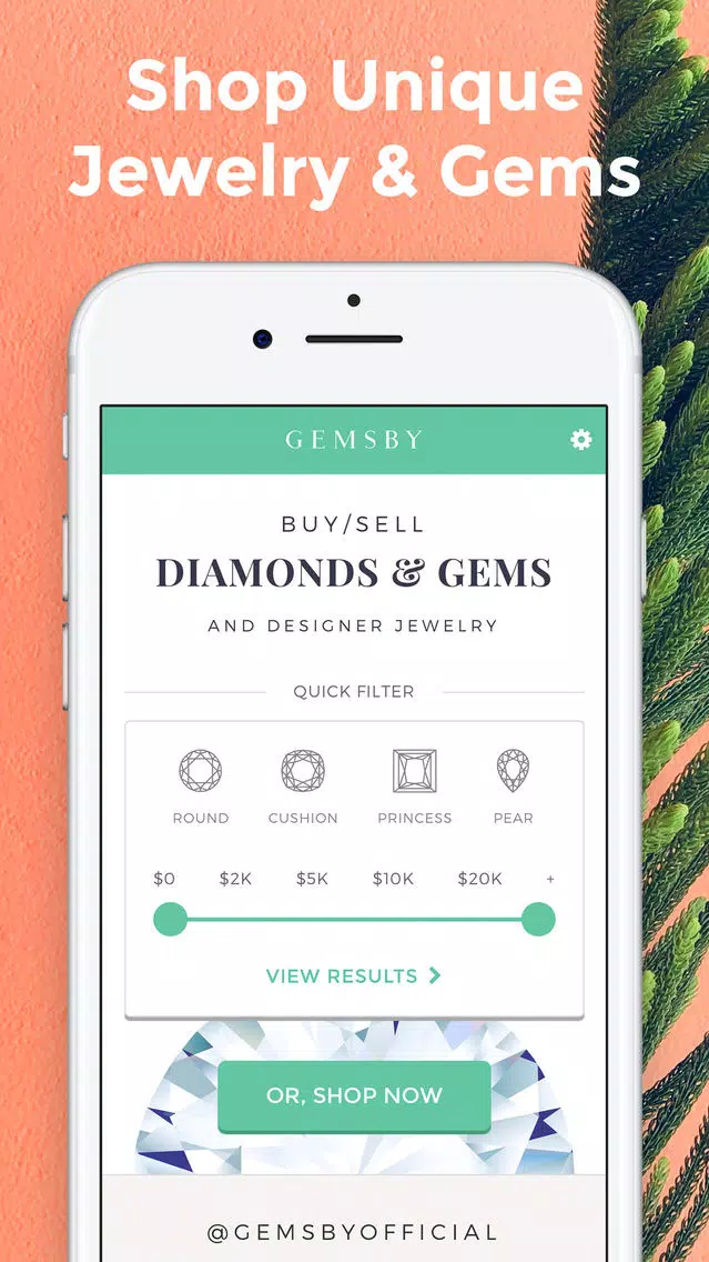 Gemsby Jewelry/Gem Marketplace स्क्रीनशॉट