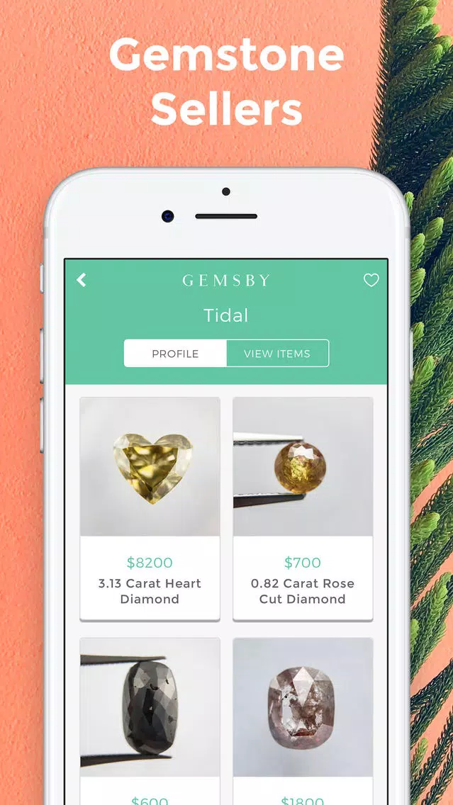Gemsby Jewelry/Gem Marketplace स्क्रीनशॉट