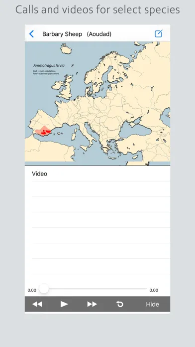Stuarts European Mammals Screenshots