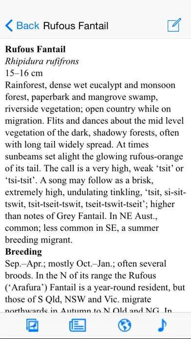 Скриншоты The Michael Morcombe and David Stewart eGuide to the Birds of Australia LITE