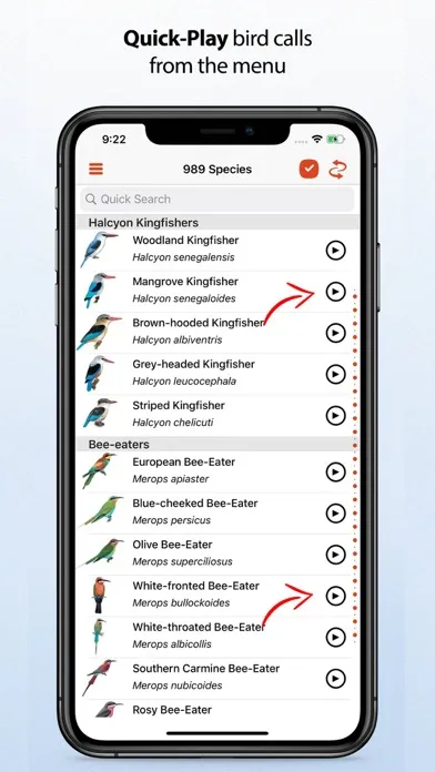 Sasol eBirds Southern Africa স্ক্রিনশট