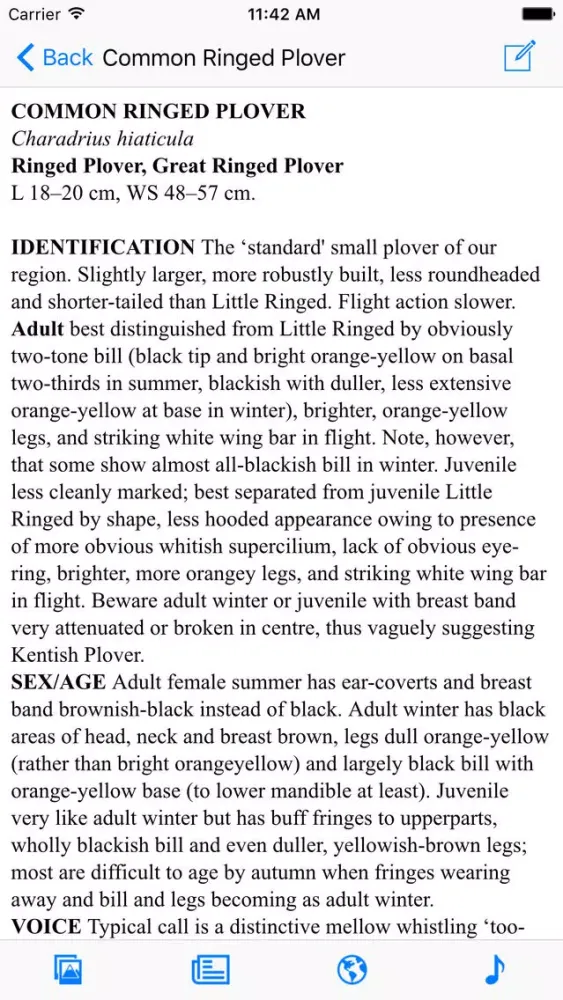 Benelux Bird Identification应用截图