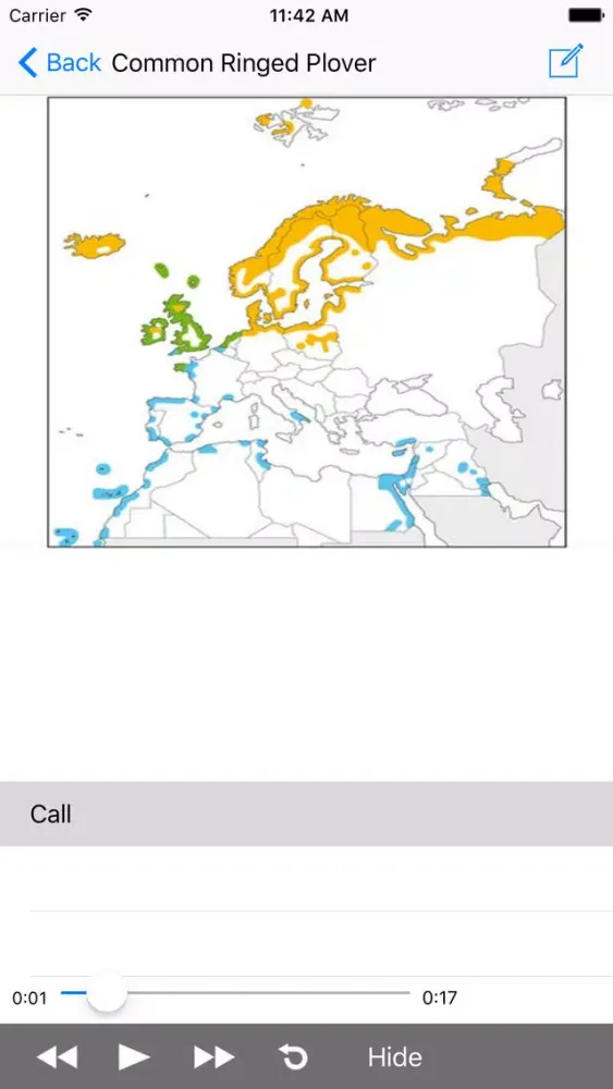 Benelux Bird Identification应用截图