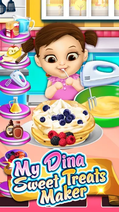 Capturas de tela do My Dina Food Maker Cooking Kids Games Free