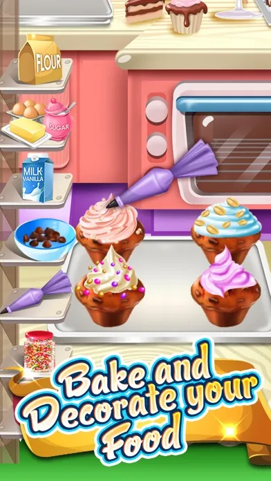 Capturas de tela do My Dina Food Maker Cooking Kids Games Free