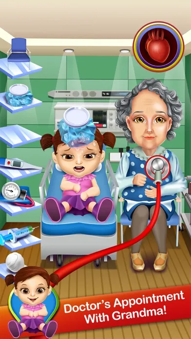 Capturas de tela do My Dina Salon Doctor Kids Games (Girls & Boys)