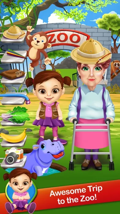 Capturas de tela do My Dina Salon Doctor Kids Games (Girls & Boys)