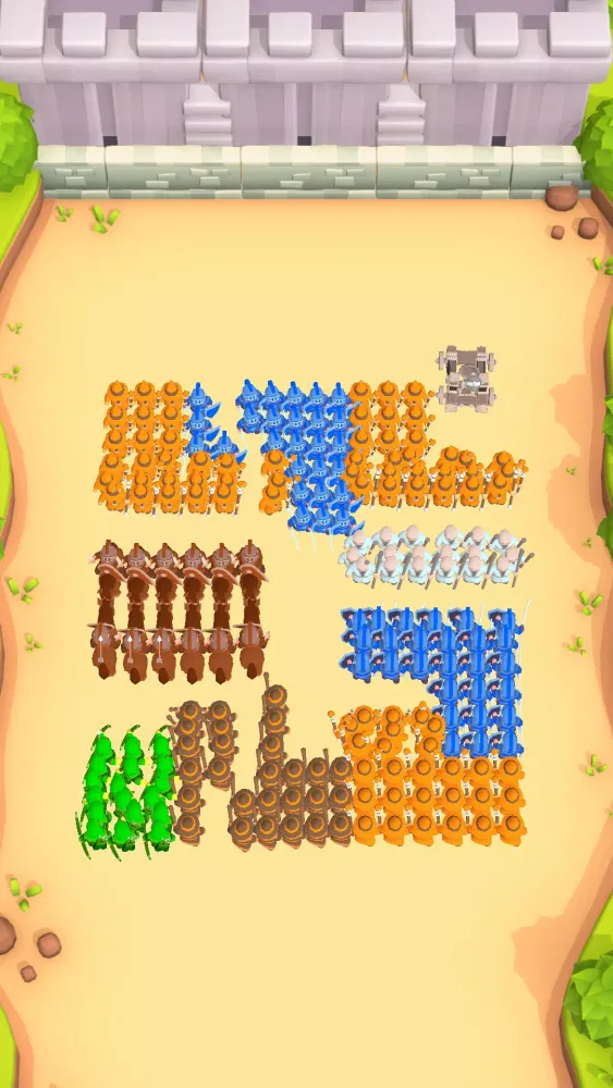 Merge Warrior Army スクリーンショット