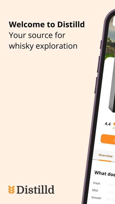 Captures d'écran de Distilld • Your Whisky App