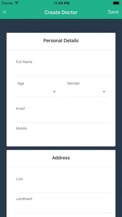 Screenshot di MyDocData Vitalis/Xterna