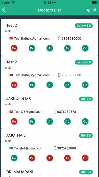 MyDocData Vitalis/Xterna स्क्रीनशॉट