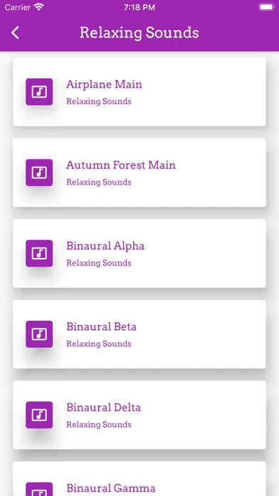 Sleep Sounds - Relax Sounds Screenshots