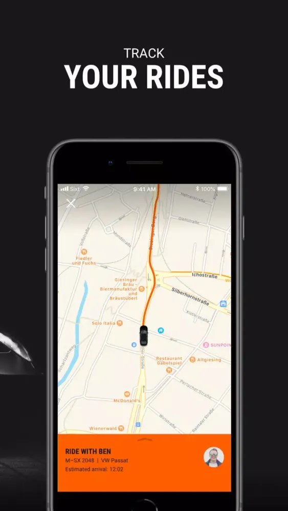mydriver Chauffeurservice سکرین شاٹس