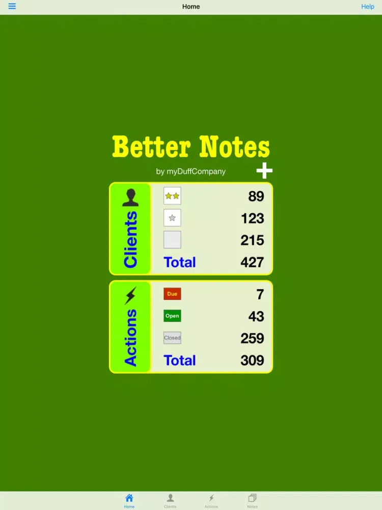Capturas de pantalla de Better Notes iPad 