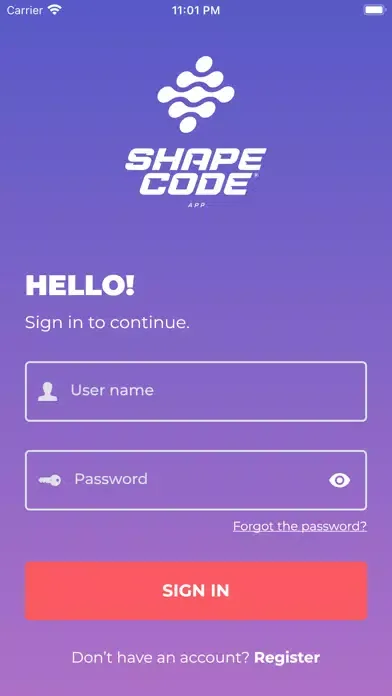 Скриншоты SHAPE CODE® App