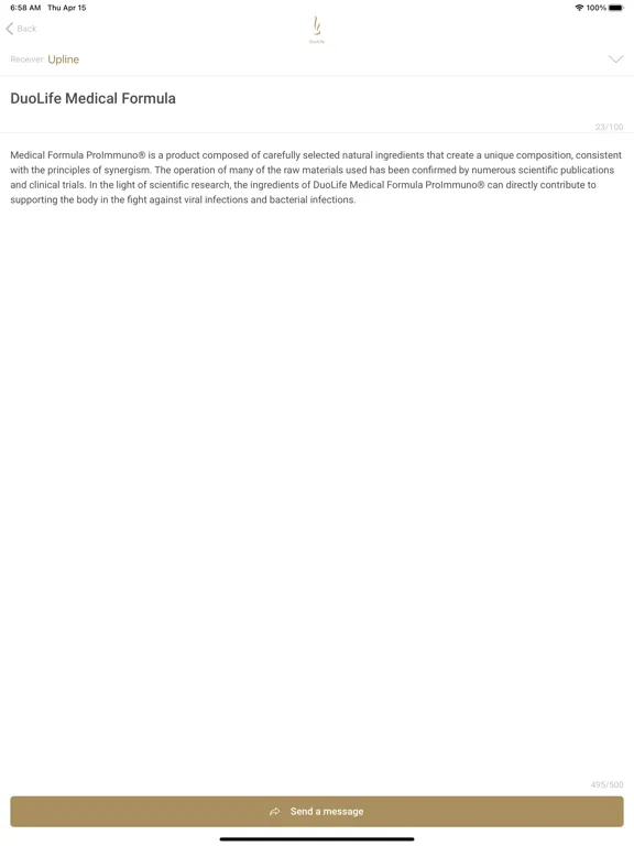 تصاویر DuoLife Messages iPad 
