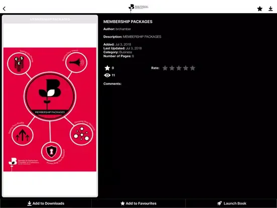 Barnsley & Rotherham Chamber iPad  Screenshots