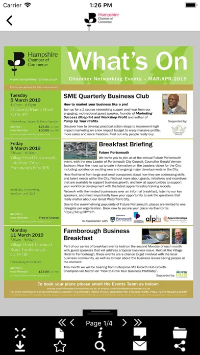 Hampshire Chamber of Commerce应用截图