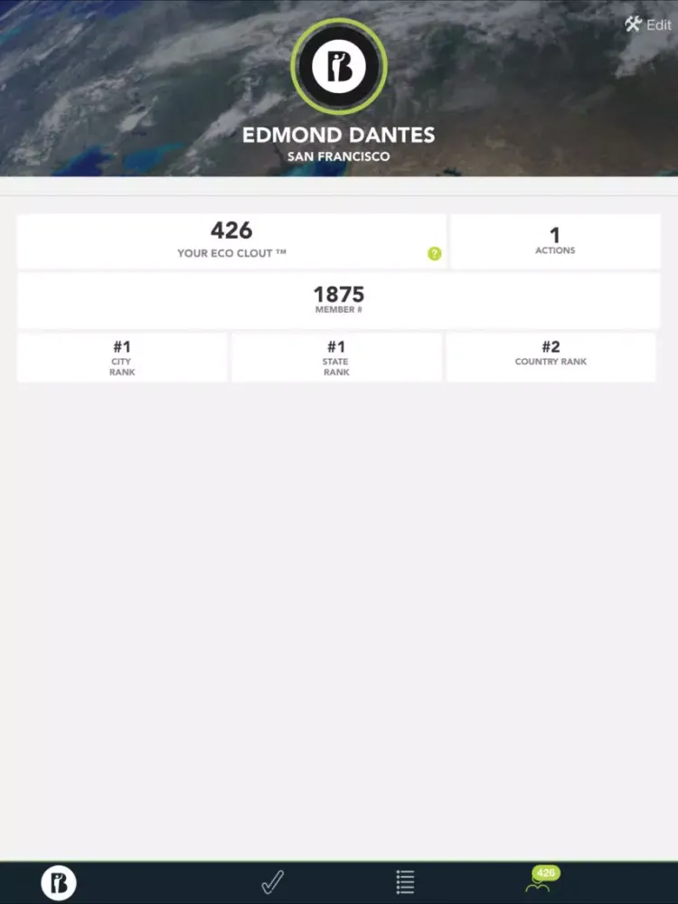 Capturas de tela do Billion People Project iPad 