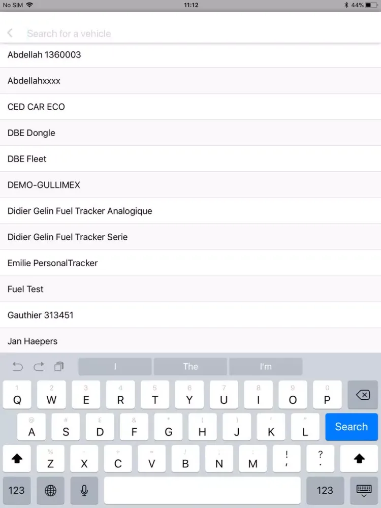 EcoDrive iPad  স্ক্রিনশট