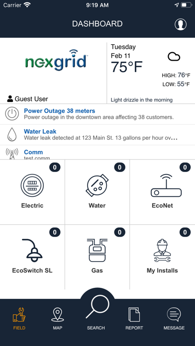 ecoOne Screenshots