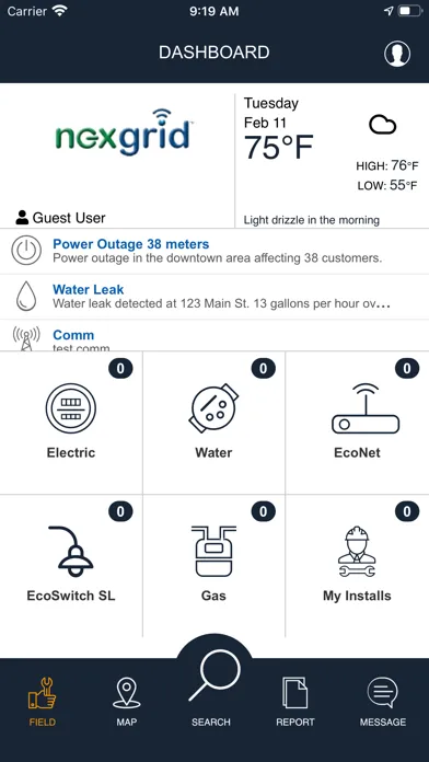 Ảnh chụp màn hình của ecoOne