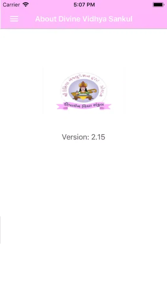 Tangkapan layar Divine Vidhya Sankul
