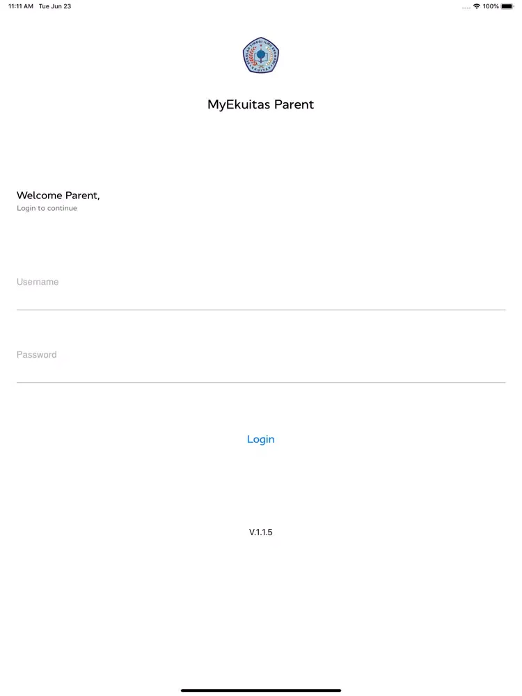 MyEkuitas Parent iPad 應用截圖